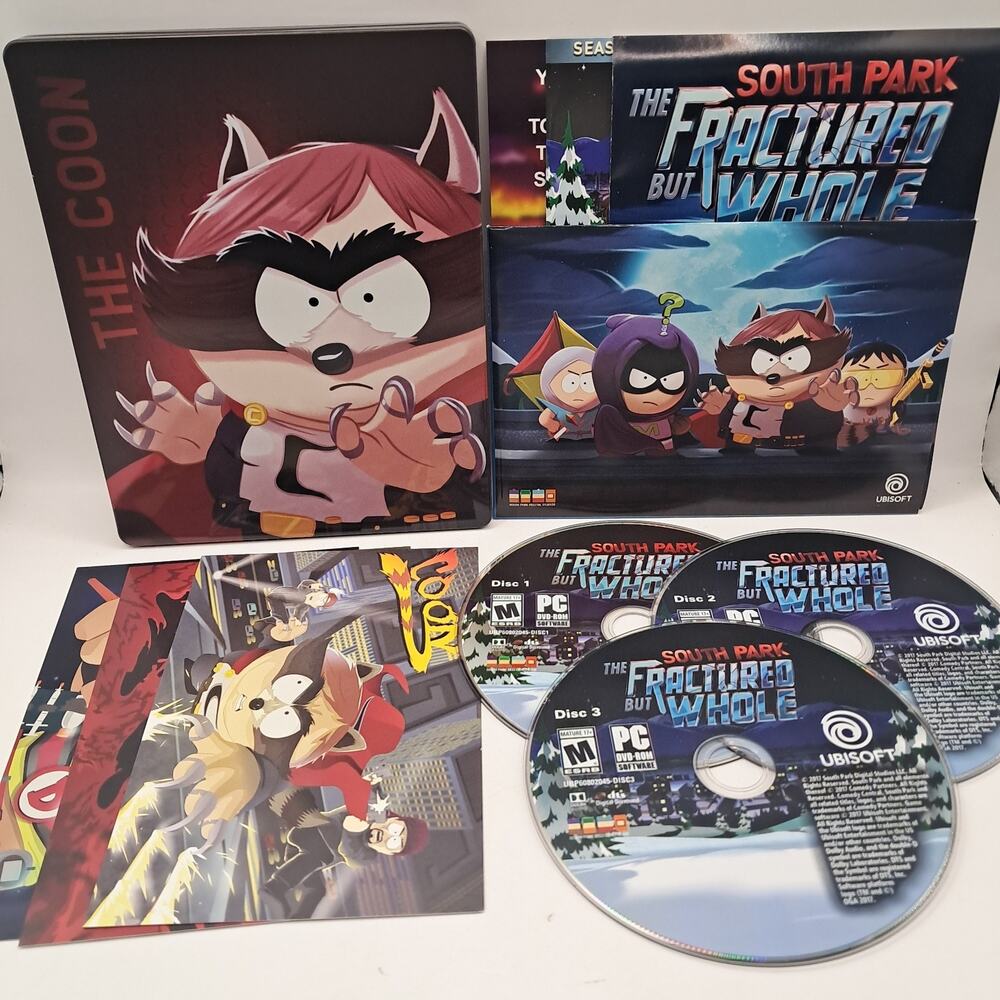South Park The Fractured But Whole PC Steelbook - No Codes